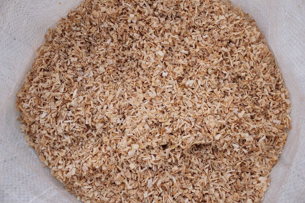 Стружка, опилки для животных. Стружка дуб, ясень, ольха.