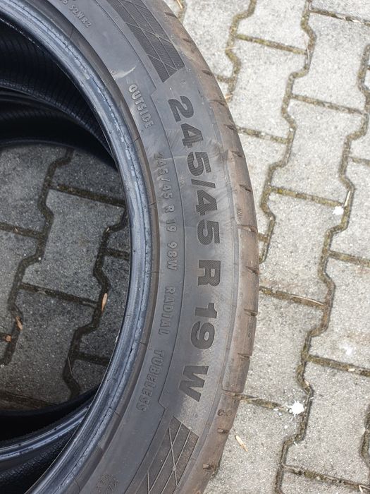 Opony Letnie 245.45.19 Continental ContiSportContact 5