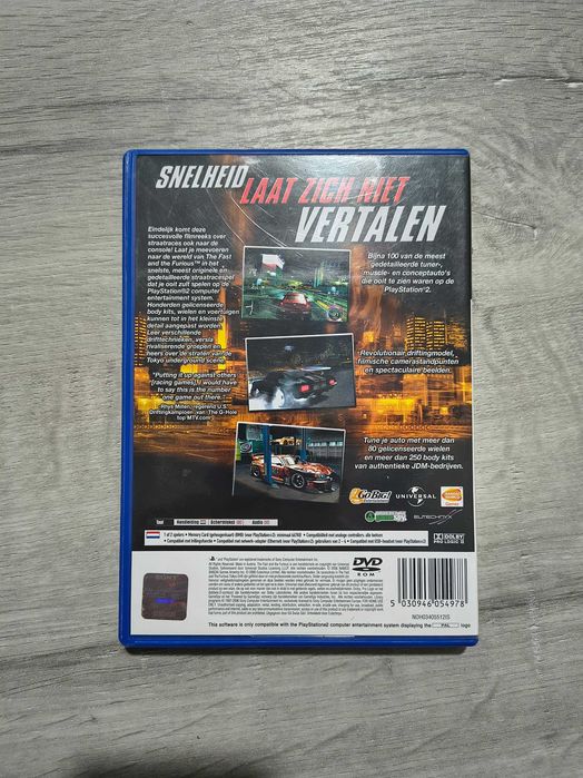 The Fast and the Furious PS2