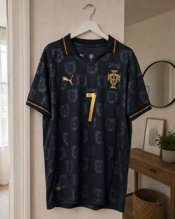 Camisola Portugal Pantera Negra Ronaldo 7