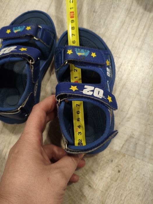 Sandałki niebieskie chease