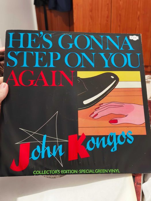 Edição rara green vinil
JOHN KONGOS He's Gonna Step On You Again LP