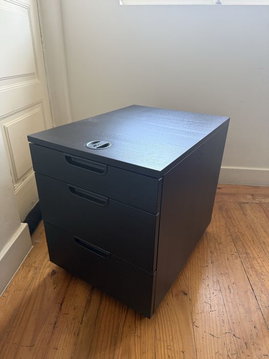 Bloco de gavetas c/ rodízios Ikea Galant