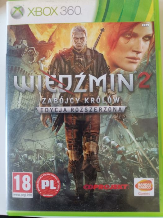 Wiedźmin 2 zabójcy królów edycja rozszerzona xbox 360, series, one