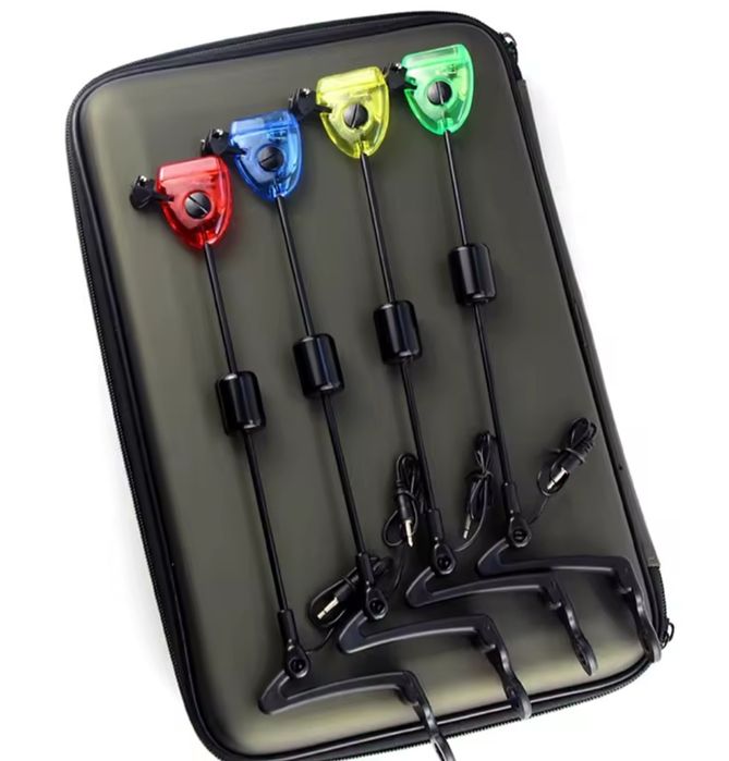 Набір світлодіодних сигналізаторів клювання (4 шт.) у кейсі