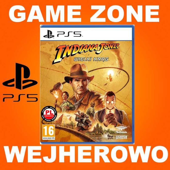 Indiana Jones Wielki Krąg PS5 = PŁYTA PL = sklep Wejherowo