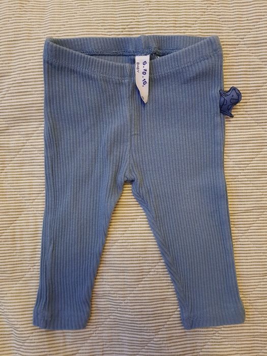 Legginsy prążkowane  roz.68/ 5.10.15