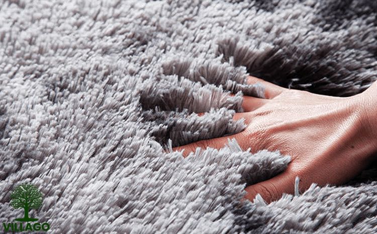 NOWY Dywan Villago Shaggy Silver - Jasny Szary 120x160 Miękki Puszysty