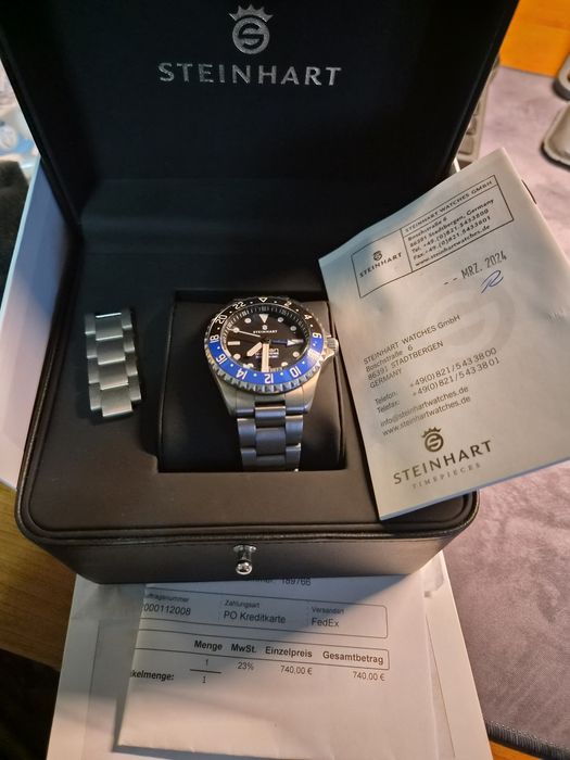 Steinhart Ocean 39 GMT Titanium