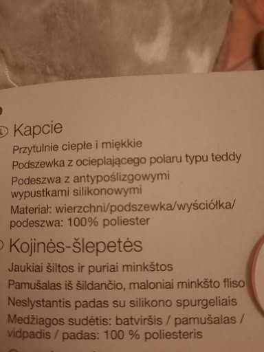 Kapcie Esmara/nowe