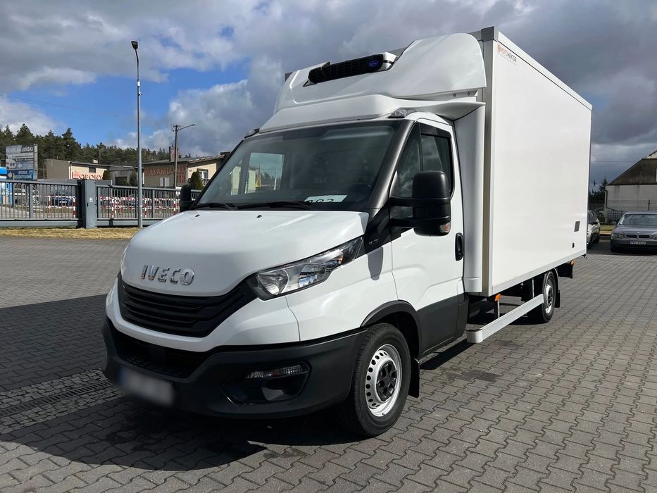 Iveco Daily 35S16 3.0 Kontener Chłodnia Izoterma 3x Drzwi Salon PL, Jeden Właściciel  NR.283, Klimatyzacja, Radio BT, Niski Przebieg, Lift