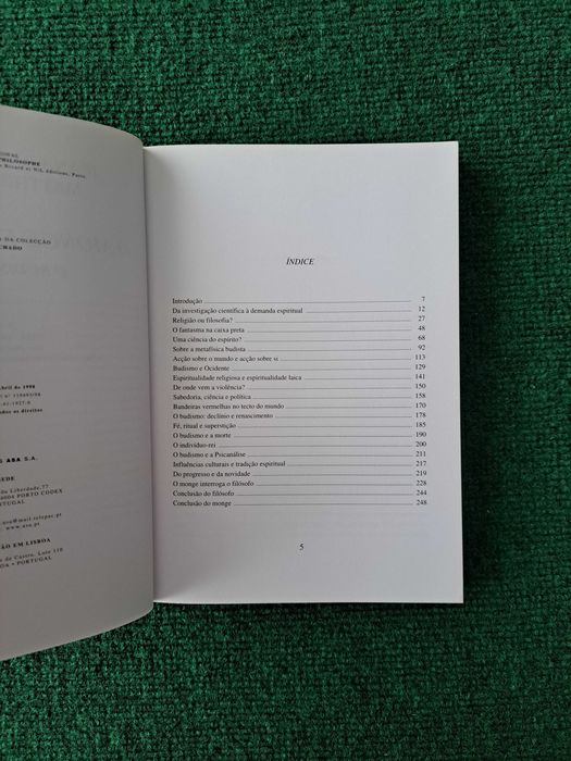 O Monge e o Filósofo - O Budismo Hoje - J. F. Revel e Mathieu Ricard