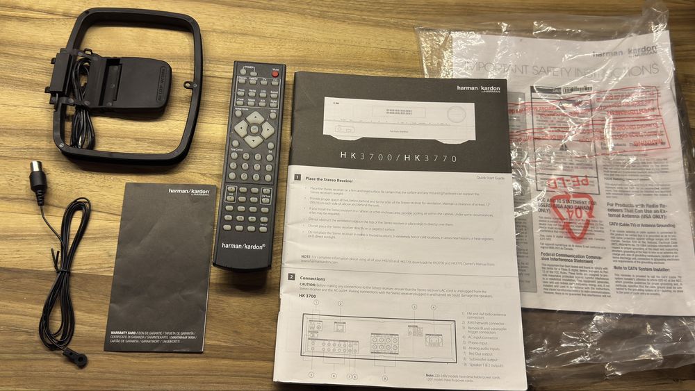 Harman / Kardon HK 3770 , AVR 370 + BDT 30