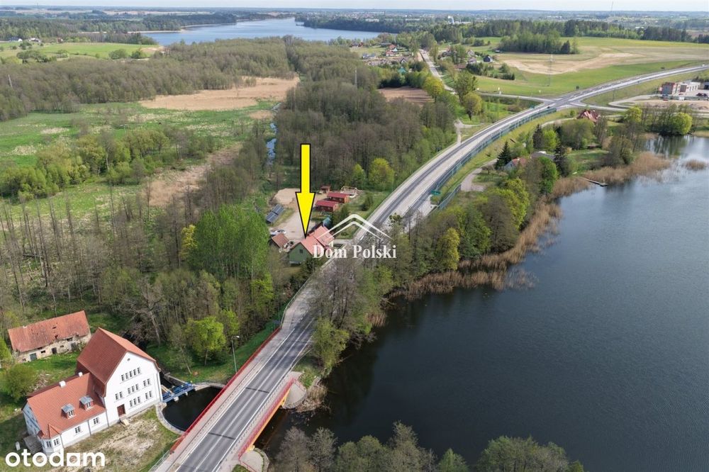 Dom 60 m2 (bliźniak) nad Jeziorem Sedraneckim