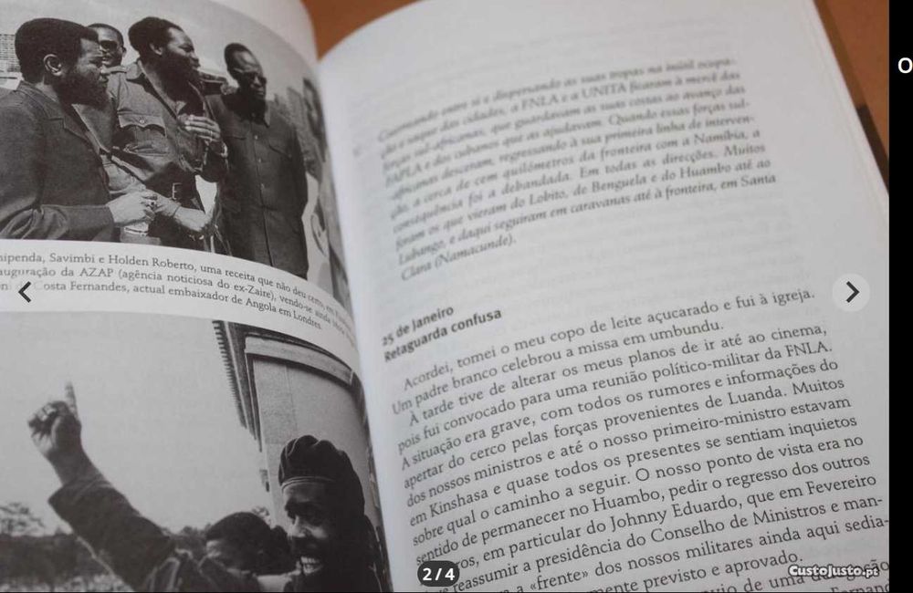 Os Meus Dias da Independência de Onofre dos Santos- RARO-