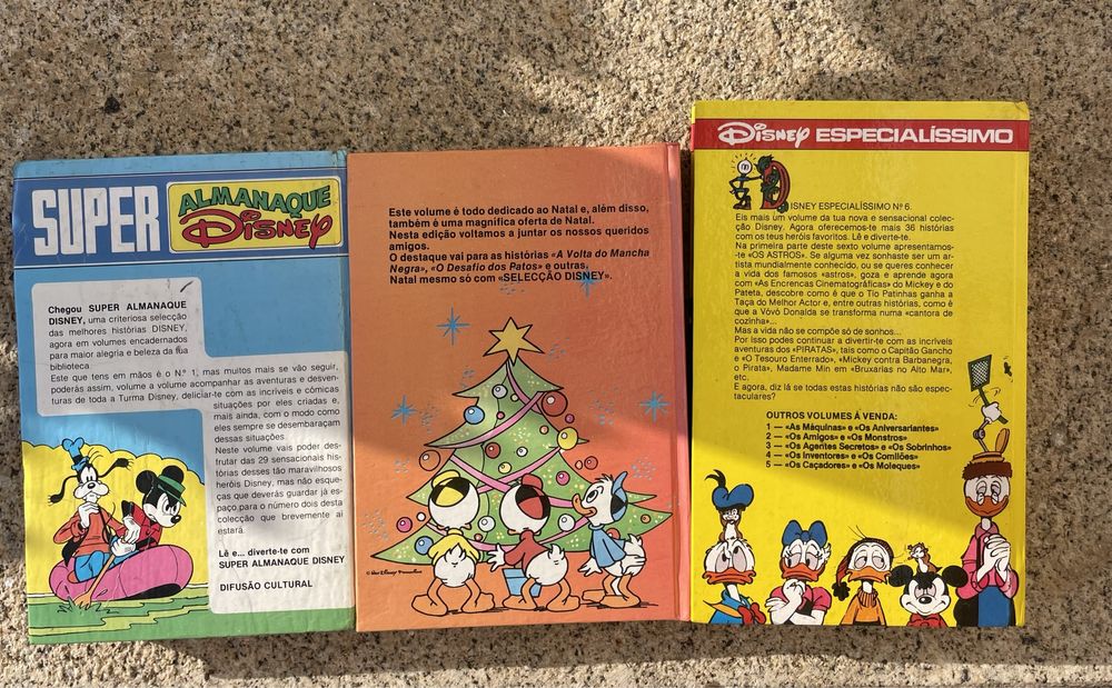 Livros vintage banda desenhada Disney
