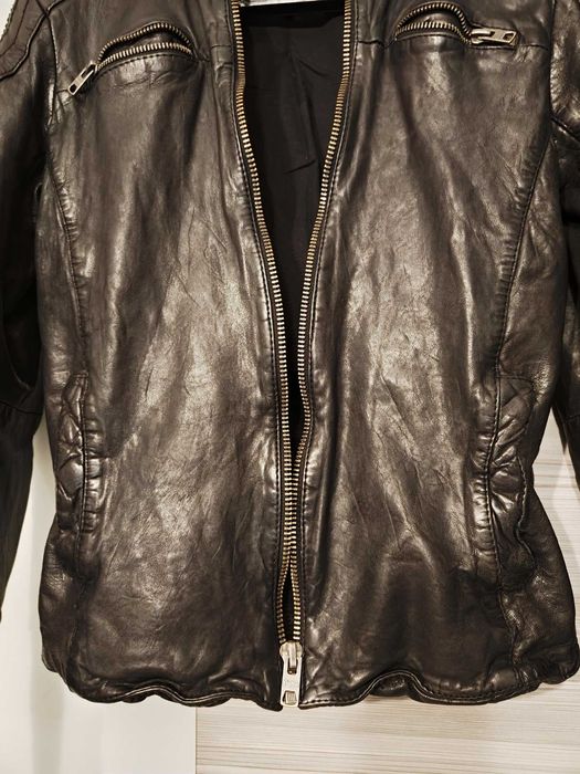 Ramoneska męska, skórzana Tigha M