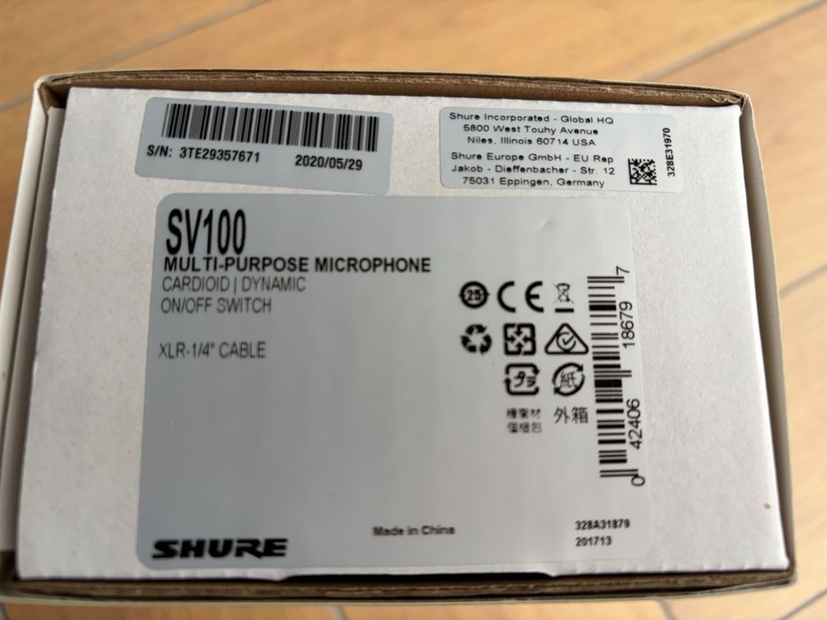 Mikrofon dynamiczny Shure sv100