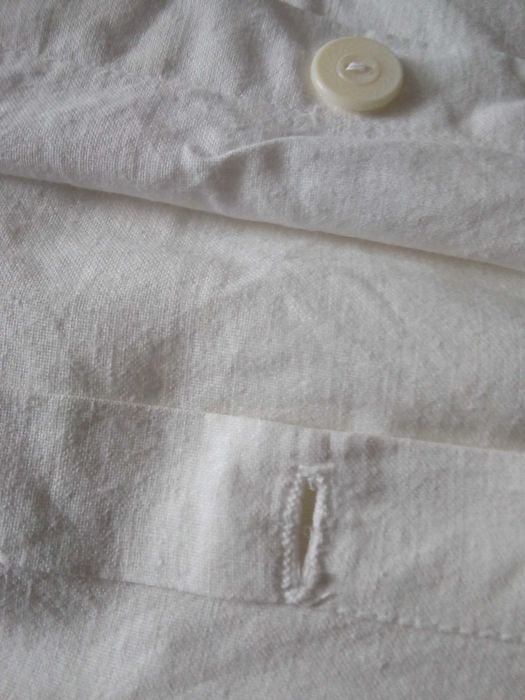 Komplet pościeli poszwa + 2 poszewki na poduszki biała bawełniana