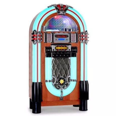 JukeBox Nova Retro Vintage Radio Cd SD usb Aux