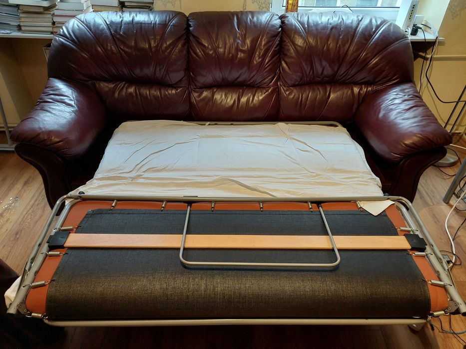 Sofa/kanapa skórzana + 2 fotele
