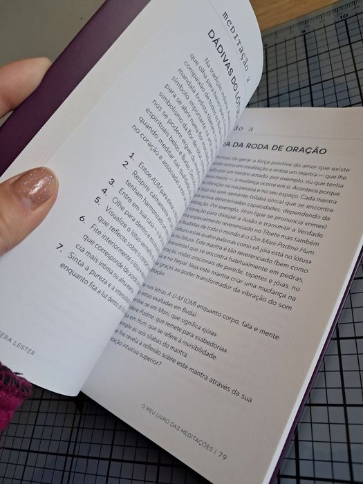 Livro "O Meu Livro das Meditações"