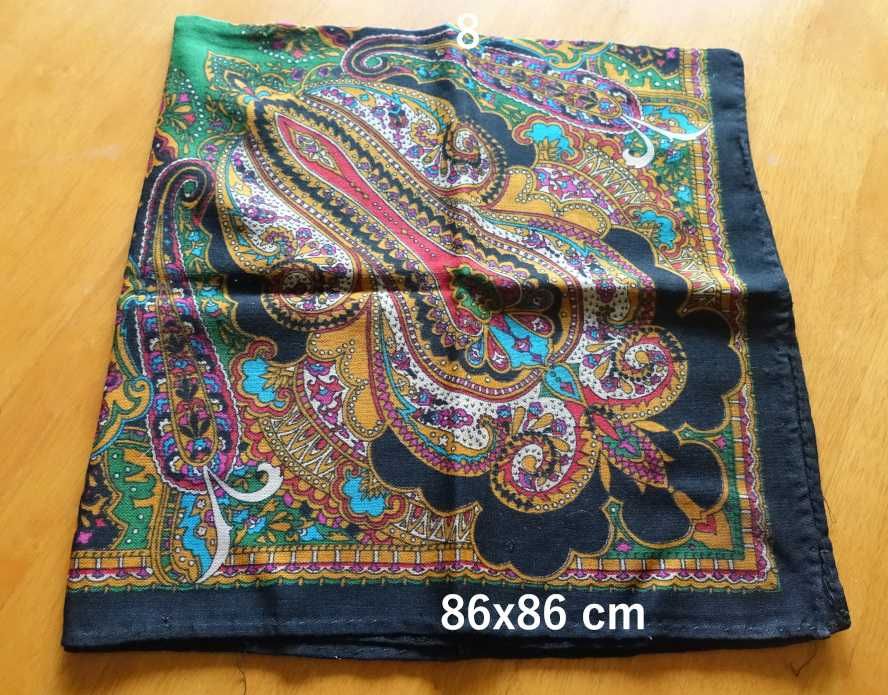 Chusta ludowa.Fabryka Struga Łódż.