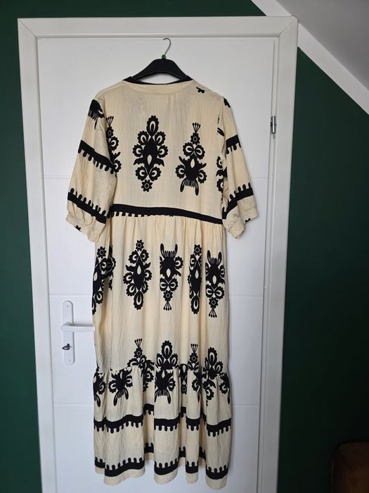 Cudna sukienka boho folk 44 46 komunie wesela