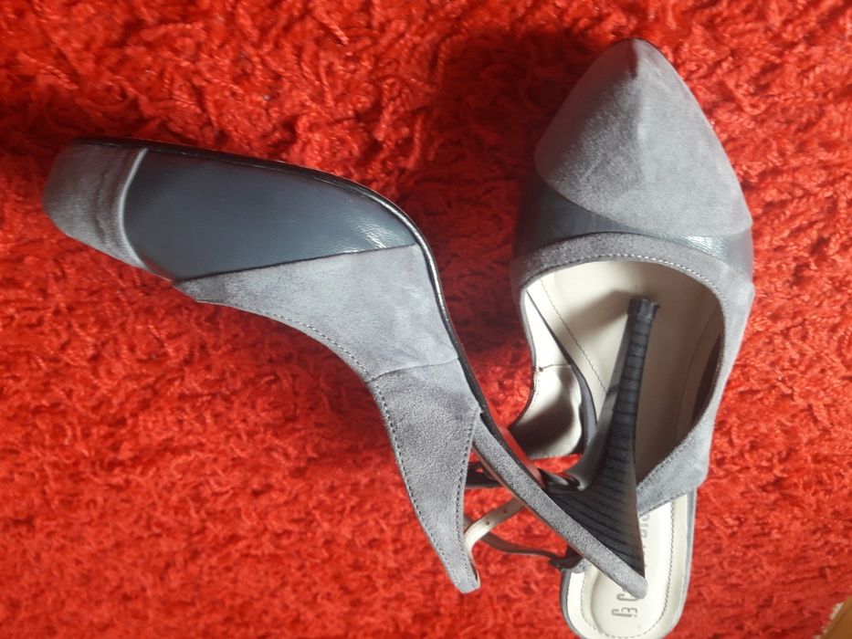 Buty damskie skórzane