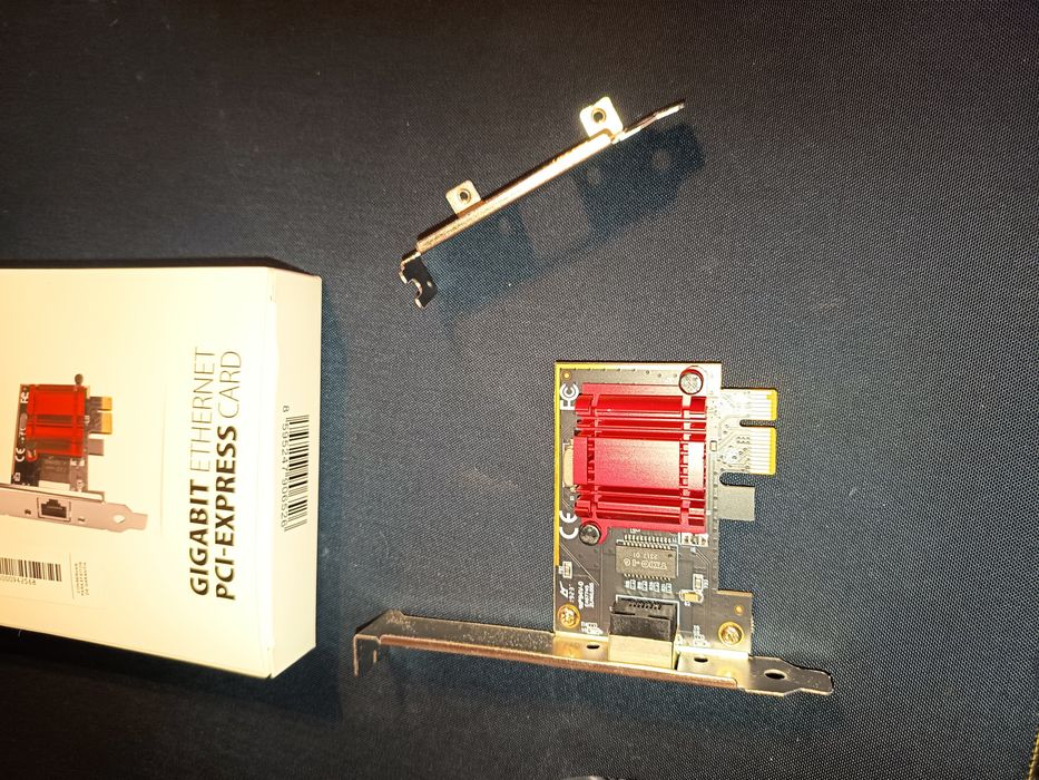 Placa de Rede Ethernet Interna PCIE - Intel I210 (c/ Garantia até 03/2027)