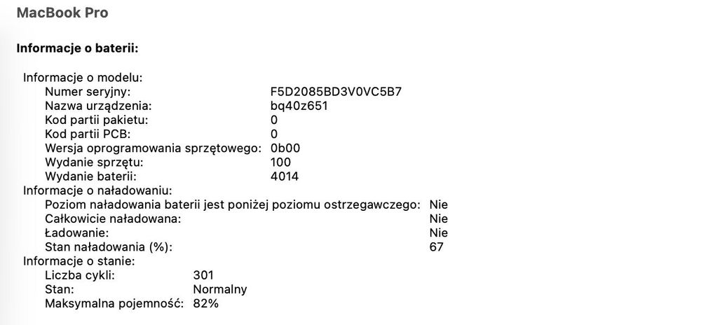 Sprzedam MacBook Pro 16” M1 Max 64GB RAM / 2TB SSD