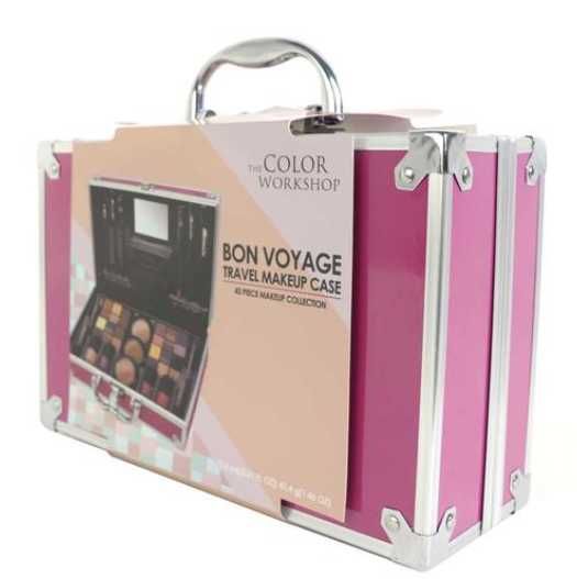 Maleta de maquilhagem Bon Voyage Travel Pink (vários modelos)