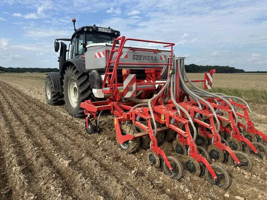 Strip Till Siew Pszenicy Jeczmienia Rzepaku, siew pasowy usługi