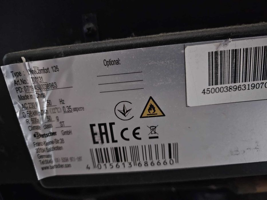 Chłodziarka do wina WineComfort 126