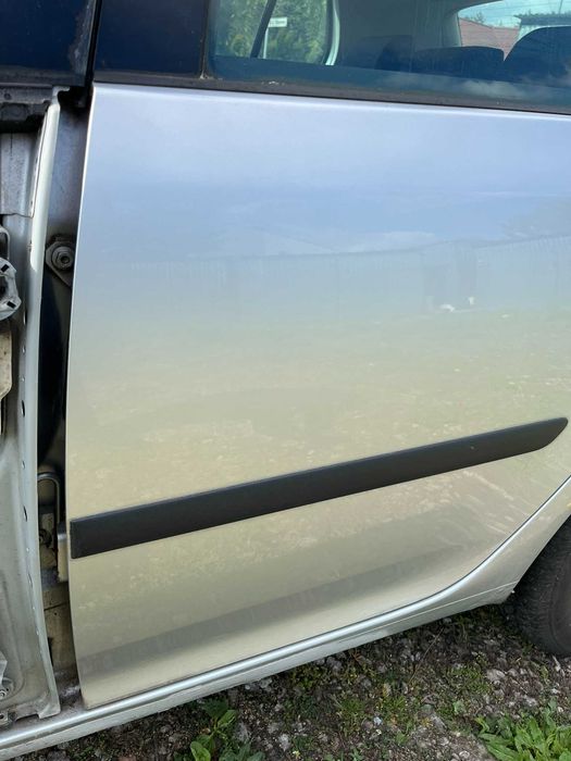 drzwi tył tylne tylnie lewe vw golf v 5 1k0 2003 -2009 hatchback 5 drzwi la7w srebrne