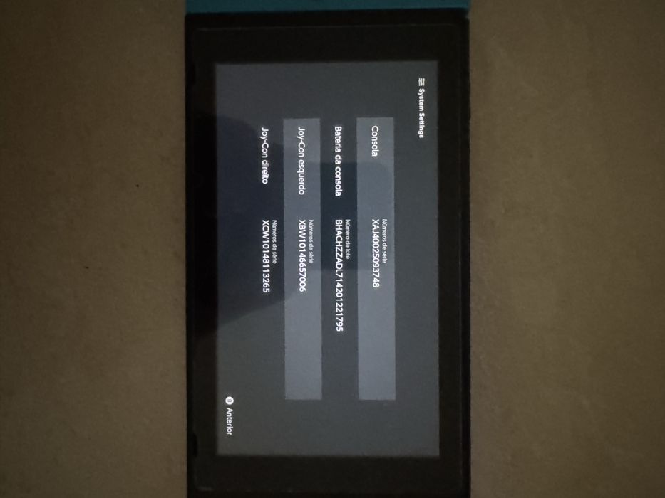 Nintendo Switch V1 com cartão SD de 512Gb