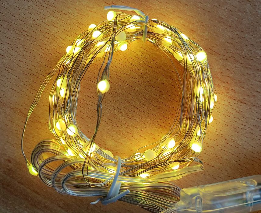 Led гирлянда 2,5,10,20м на USB+батарейки,пульт ДУ,смарт