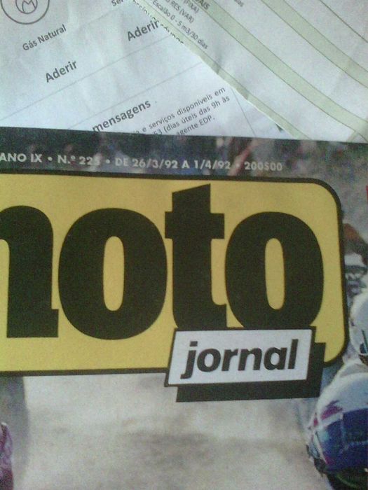 revista motojornal 225 colecionadores 1992