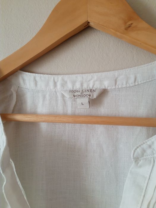 Monsoon lniana koszula 100% len