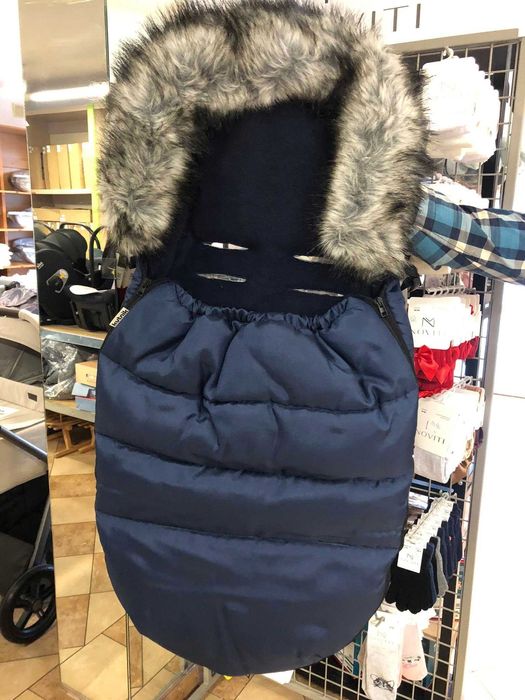 Nowe zimowe śpiworki do gondoli i do spacerówki- długość 100 cm