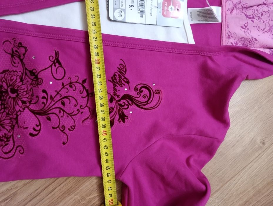 Bluzka z kapturem dla dziewczyny C&A 170/176 z metką