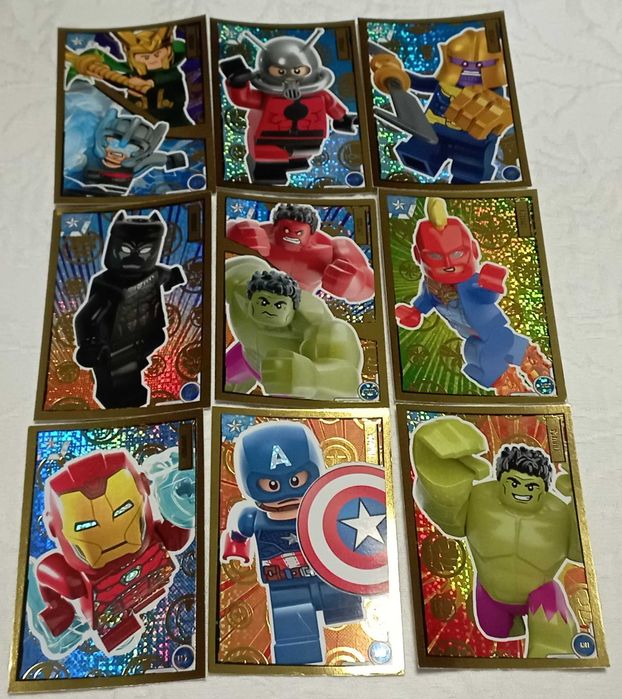 lote de 20 cartas lego + 2 booster lego