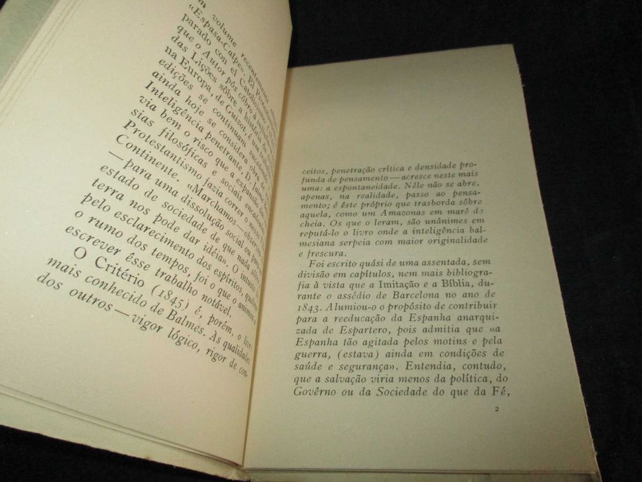 Livro Balmes Cem Páginas Numerado