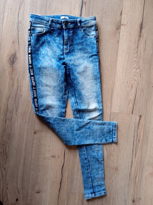 Spodnie wąskie dla dziewczynki 158