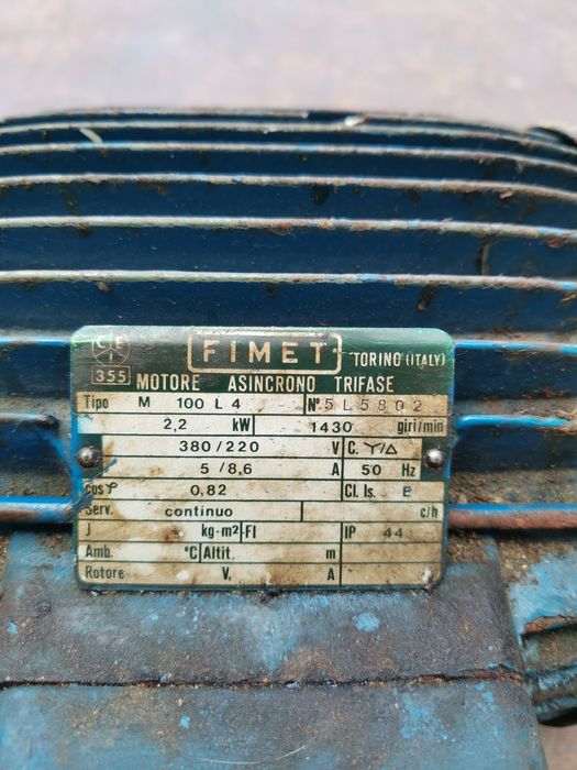 Silnik elektryczny trójfazowy 2,2 kW