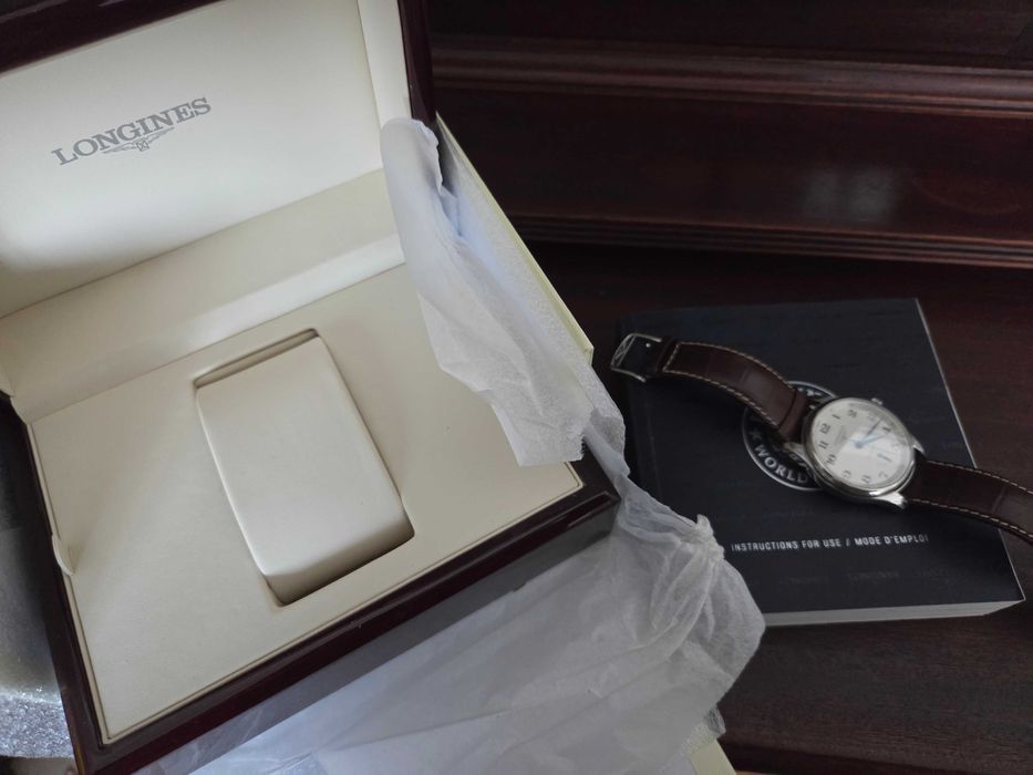 Longines Master Collection - reserva marcha - 42 mm - em bom estado