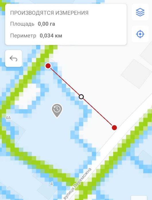 Продам ділянку вул.Переможна Гагаріна Високовольтна