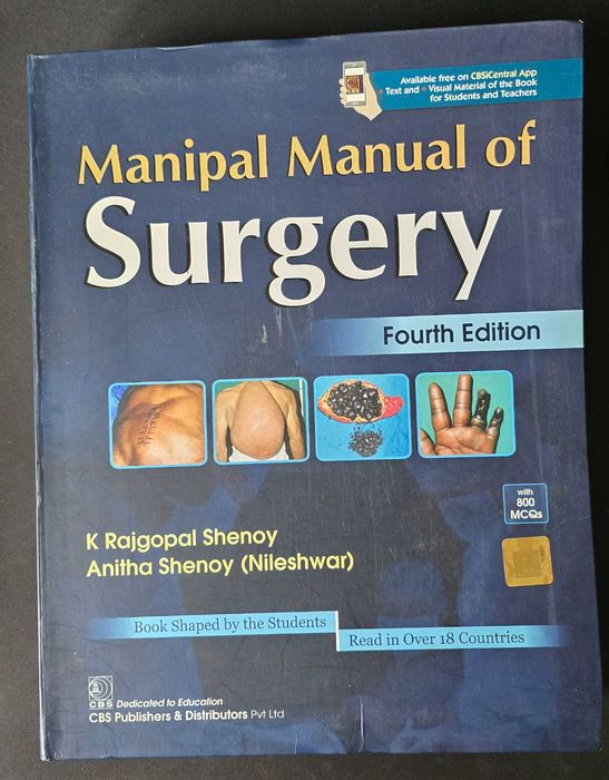 Manipal Manual of Surgery