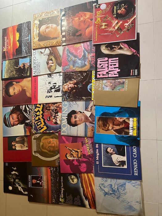 Coleção de Discos de Vinil/ mini