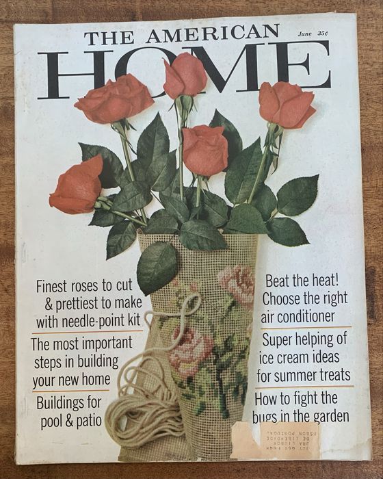 Revistas american home 1962